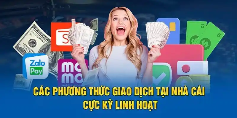 Một số cách gửi tiền phổ biến có tại hệ thống nhà cái QQ88